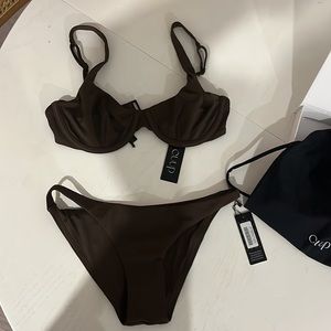 CUUP the scoop bikini top and bottom